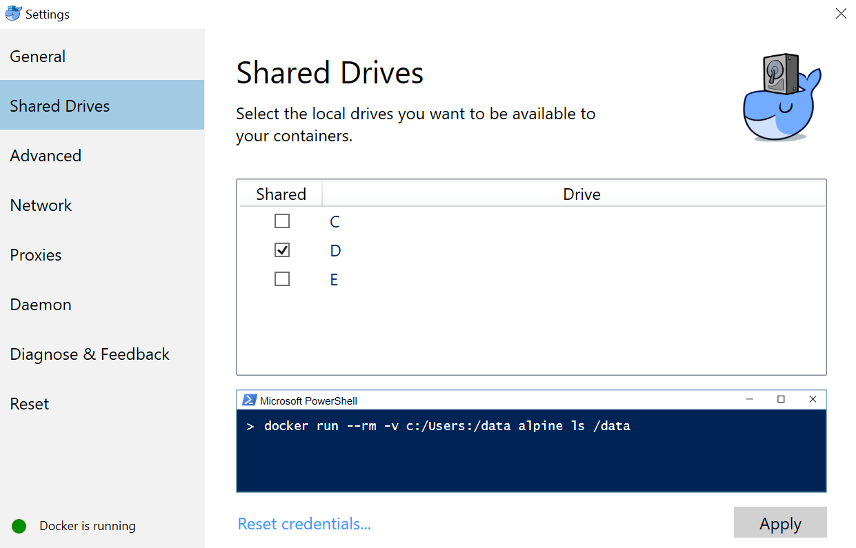 Docker Volume Mounting